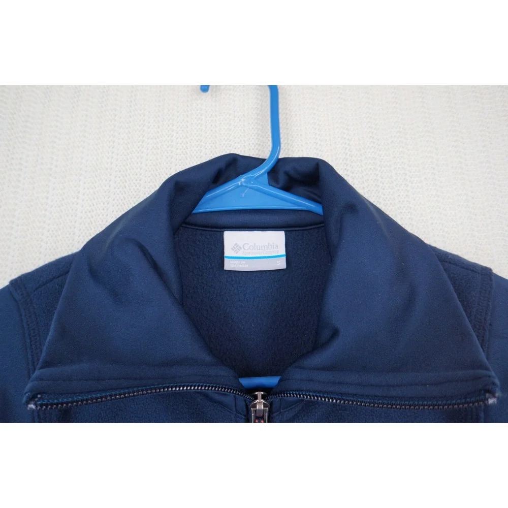 Columbia Auburn Tigers Vest Womens Small Fleece Full Zip Collared NCAA Football